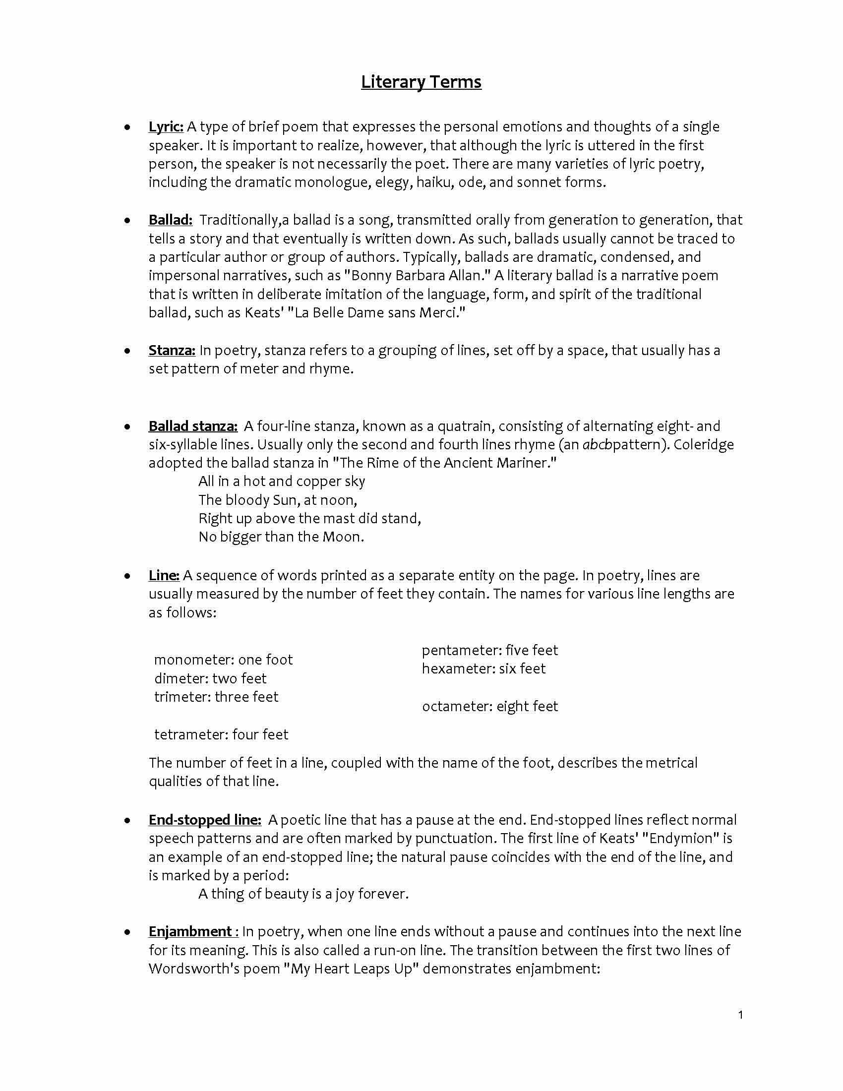 Introduction to Literary Studies