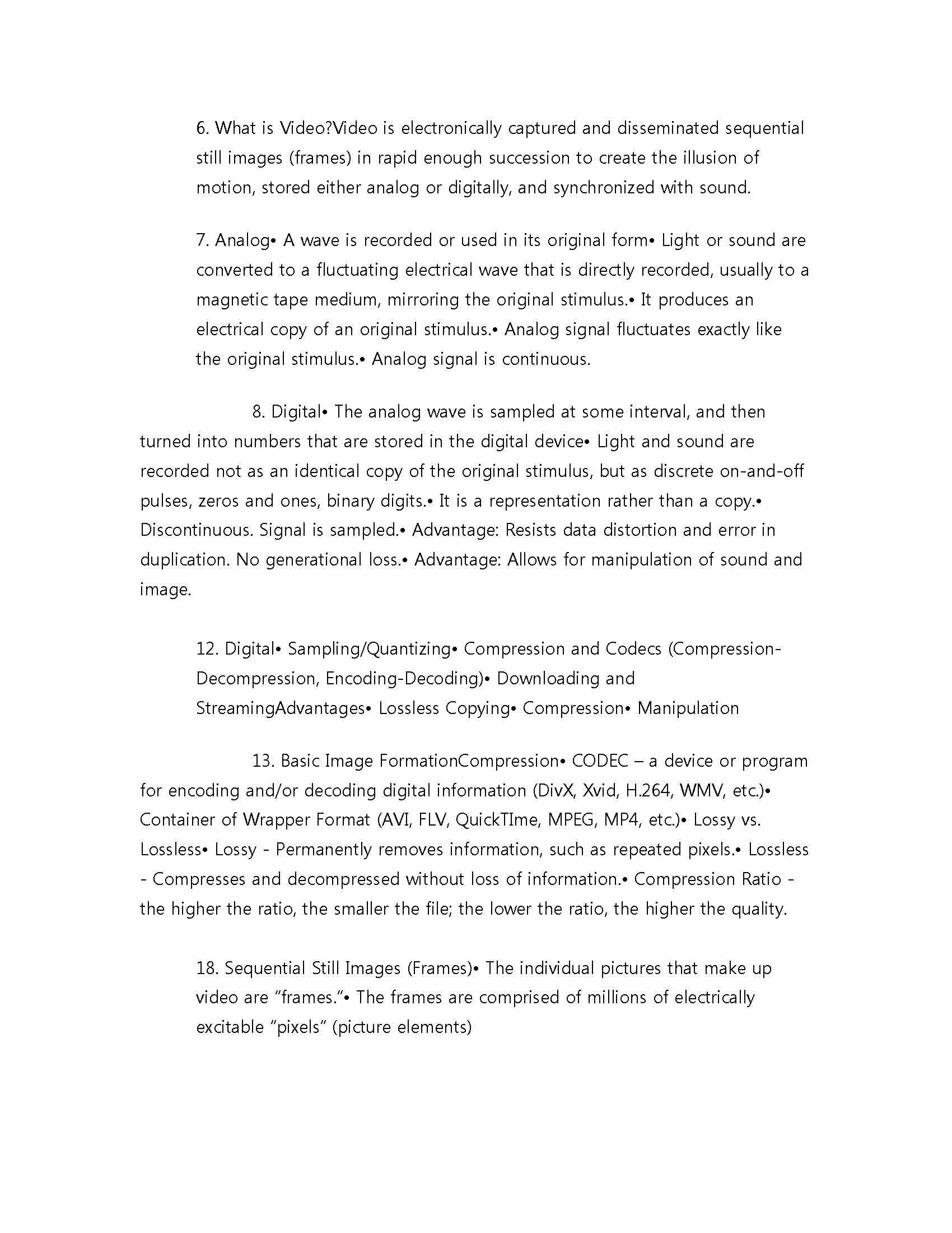 Introduction to Field Video Production