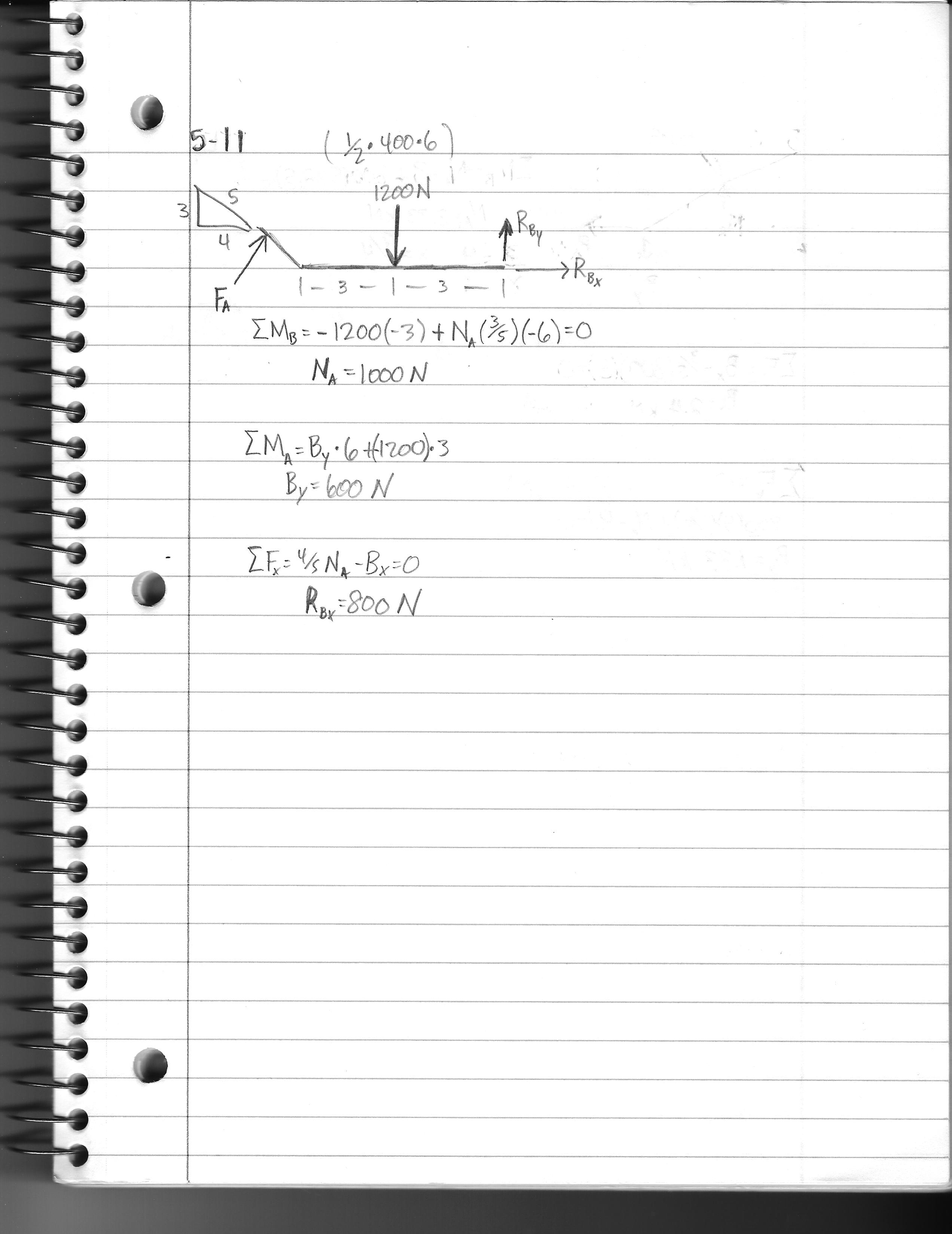 Statics Week 3 and 4 Notes