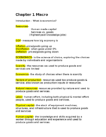 Chapter 1 Macro