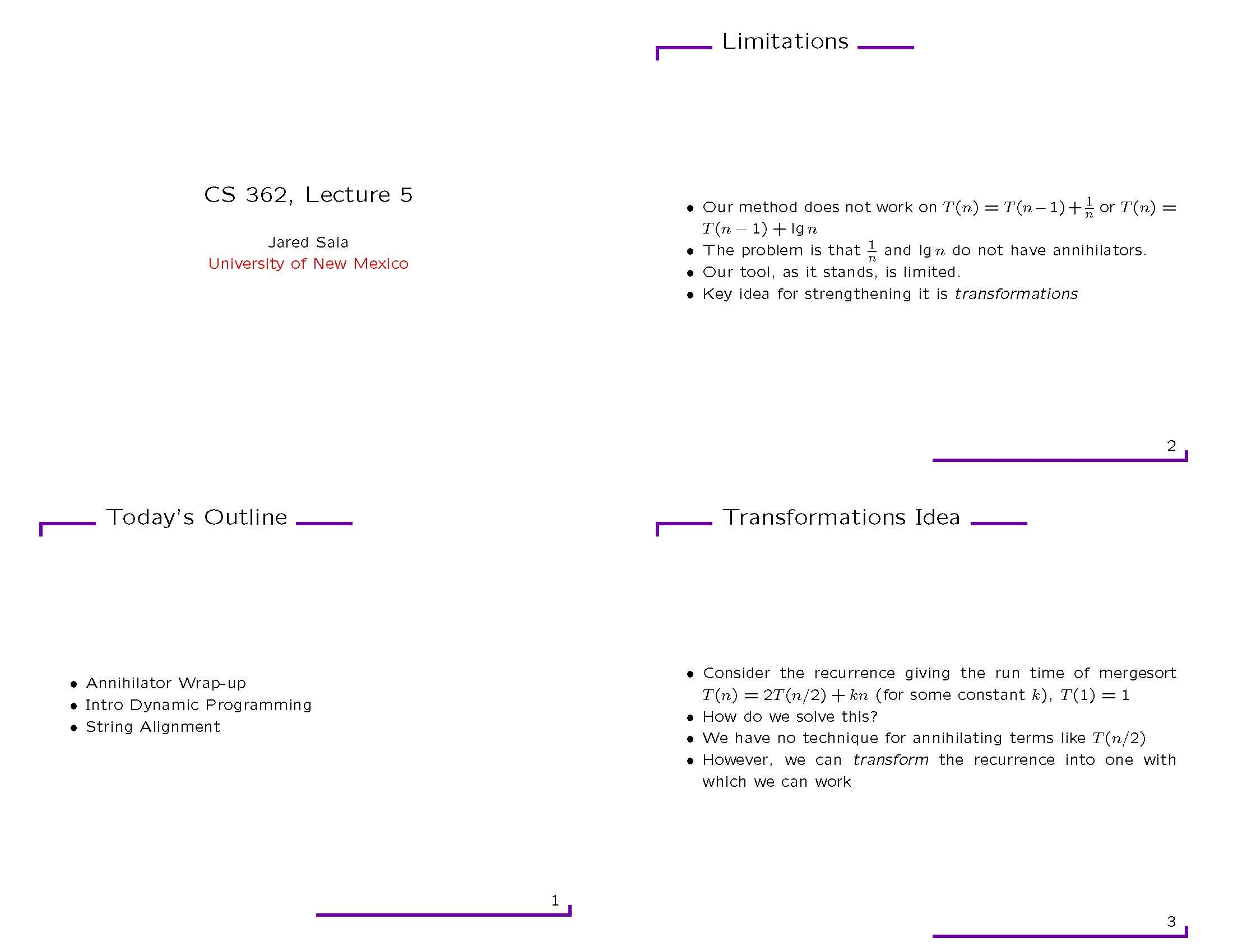 Data Structures and Algorithms II