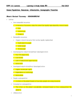 Human Population Learning Guide 3