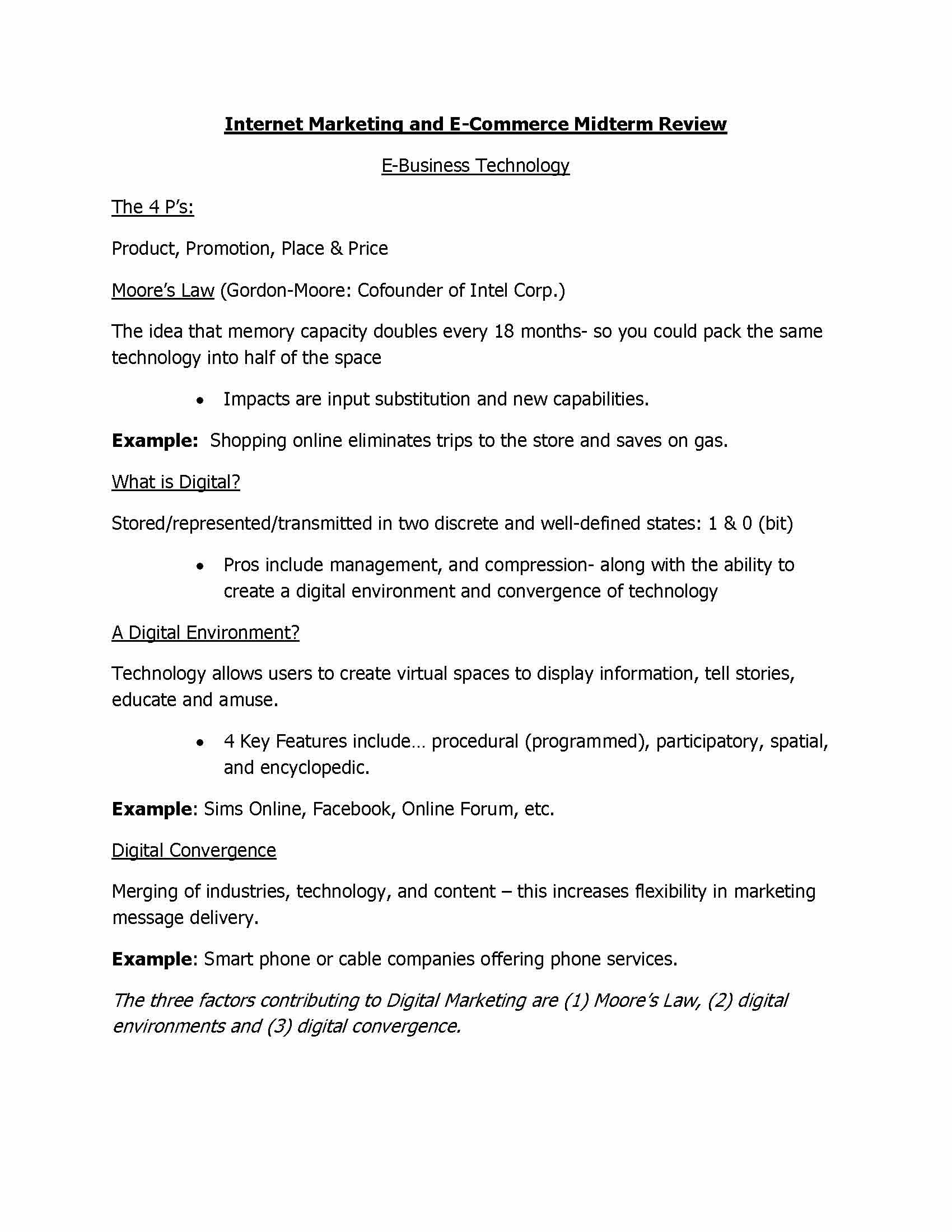 INTERNET MARKETING COMMUNICATION