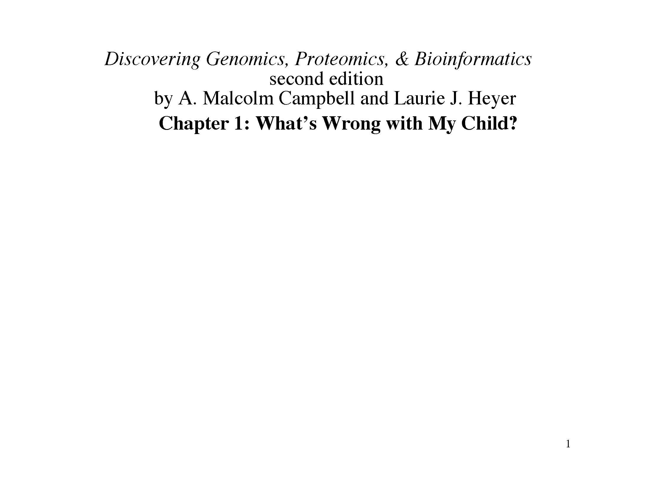Bioinformatics Techniques
