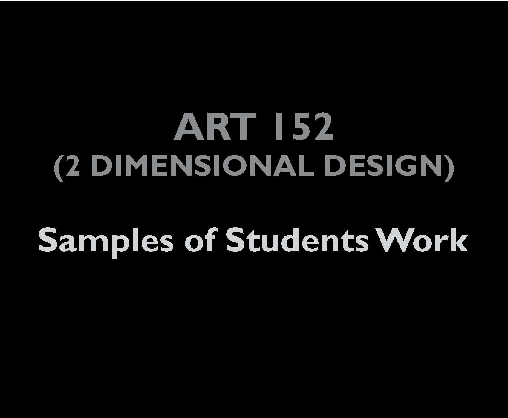 Design, Two