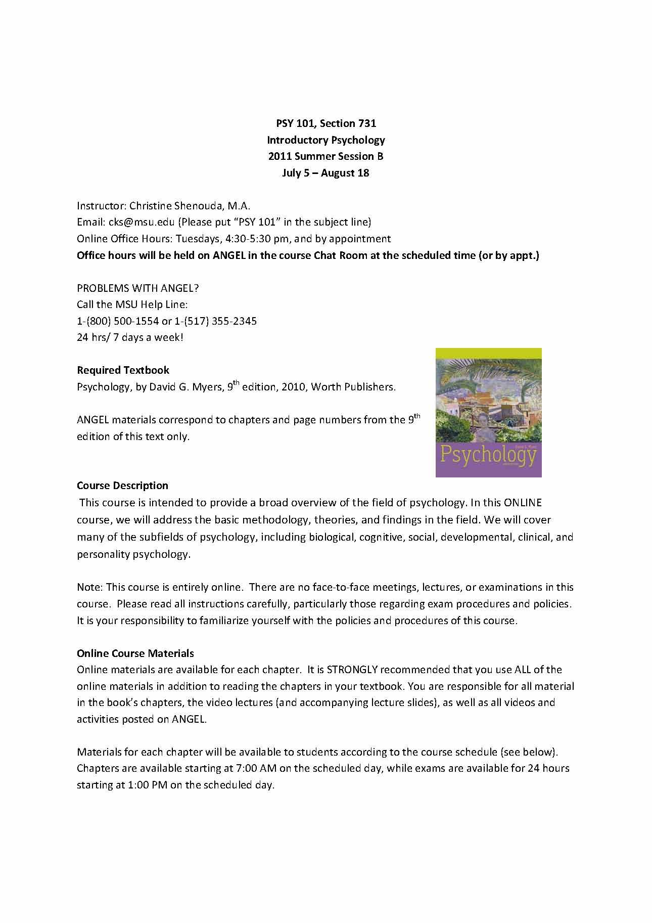 Introductory Psychology