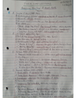 THEA 2040 Week 9 Lecture Notes 