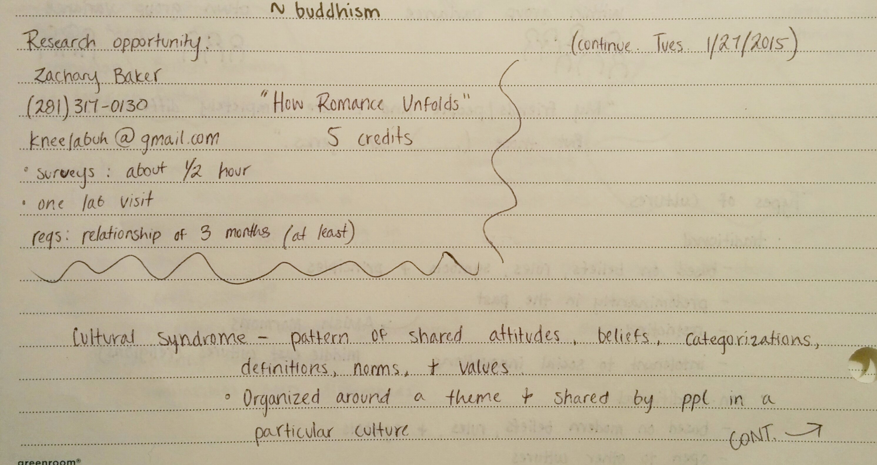 1/27 & 1/29 notes