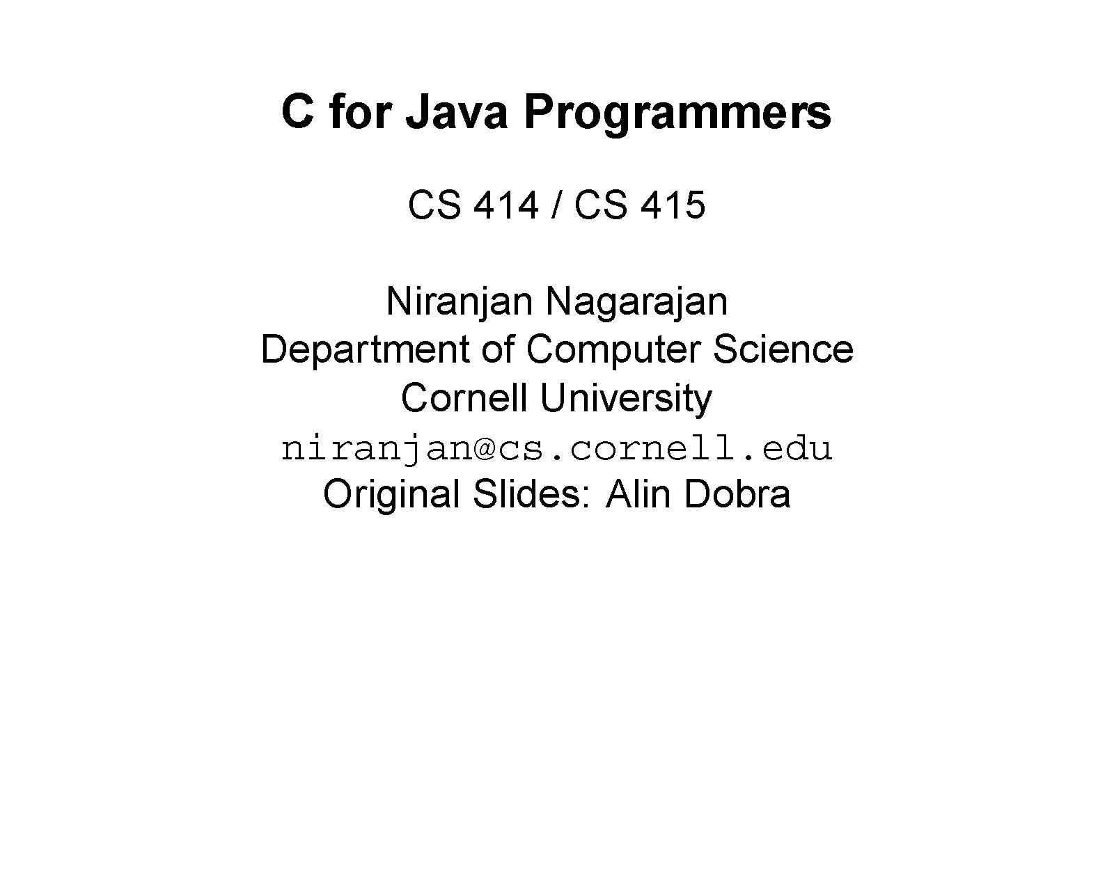 Operating Systems