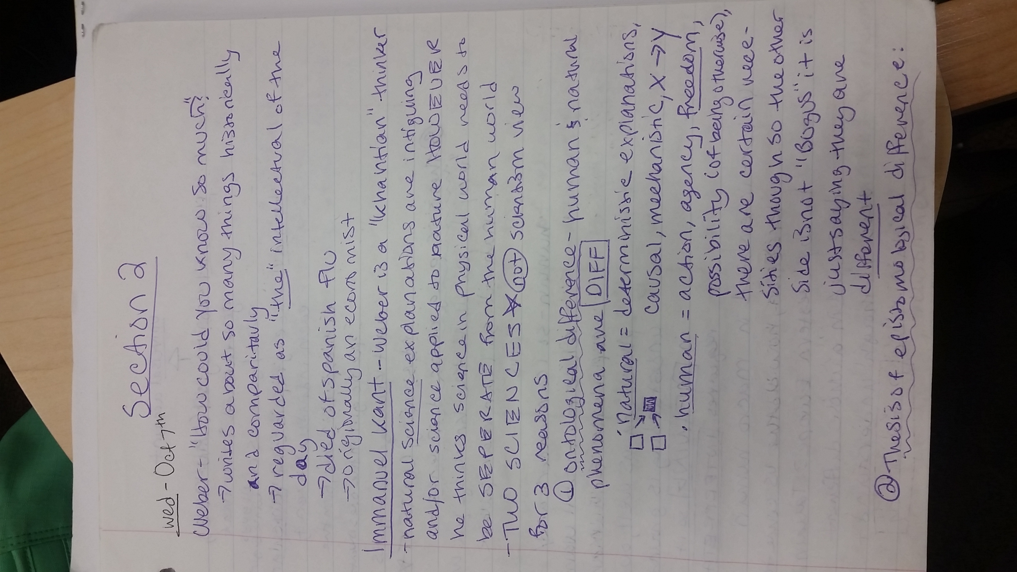 Notes for Week 10/5-10/9