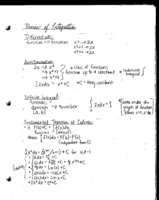 Calc2 Week 1 Lecture Notes