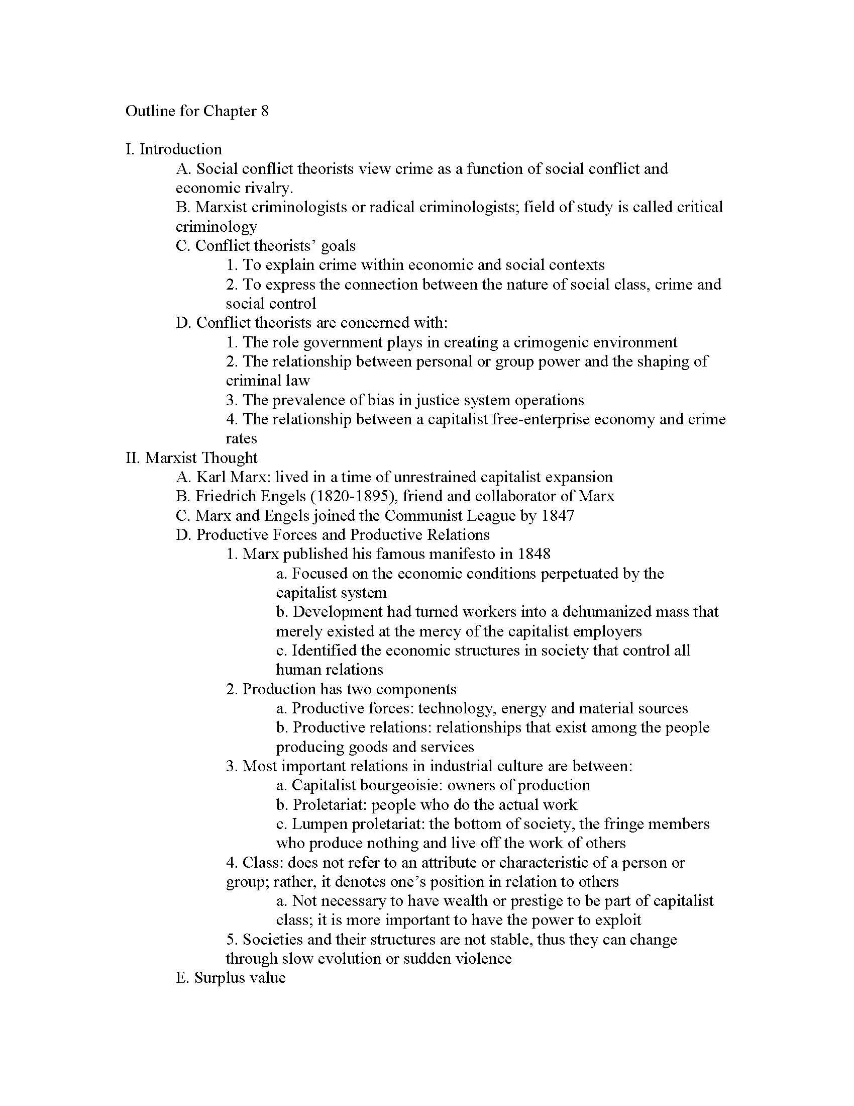 Criminology