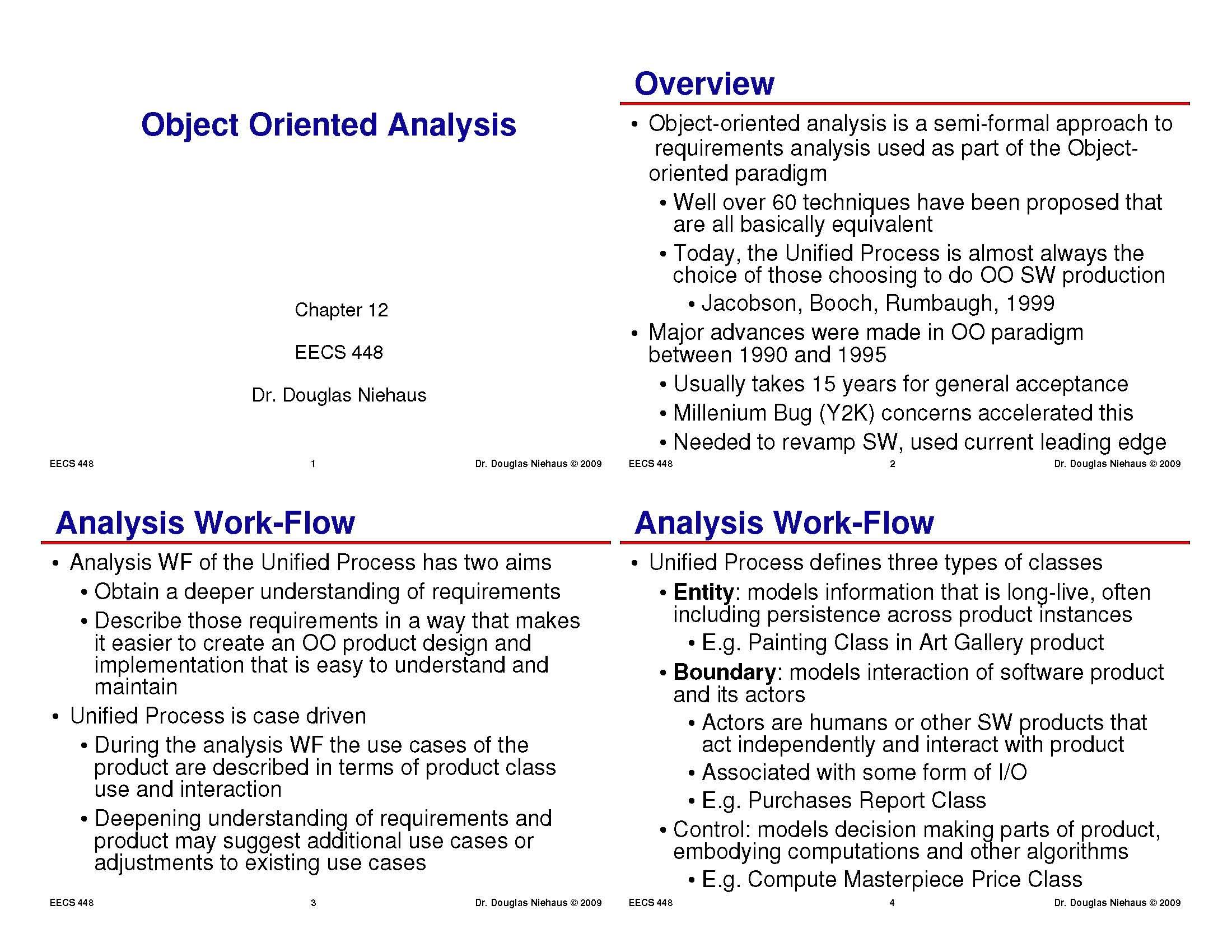 Software Engineering I