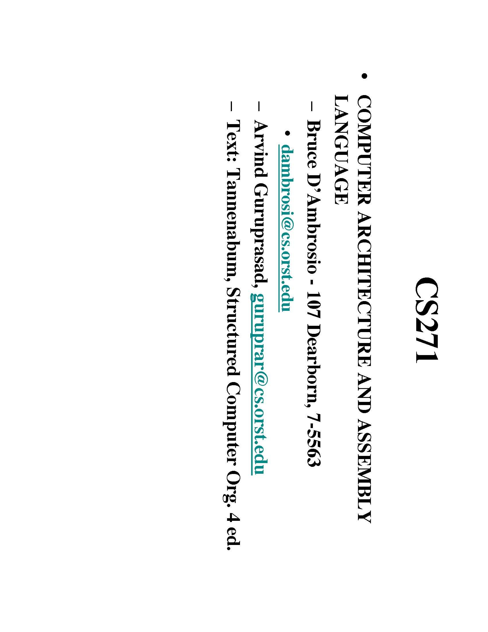 INTRODUCTION TO COMPUTER SCIENCE I