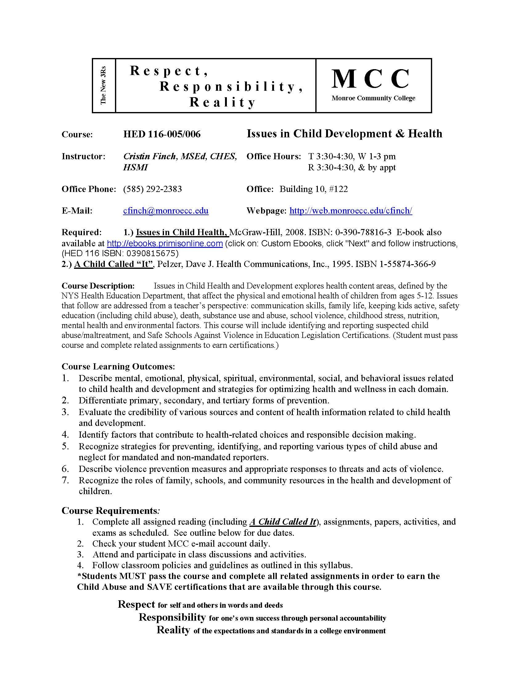 Issue in Child Dev & Health