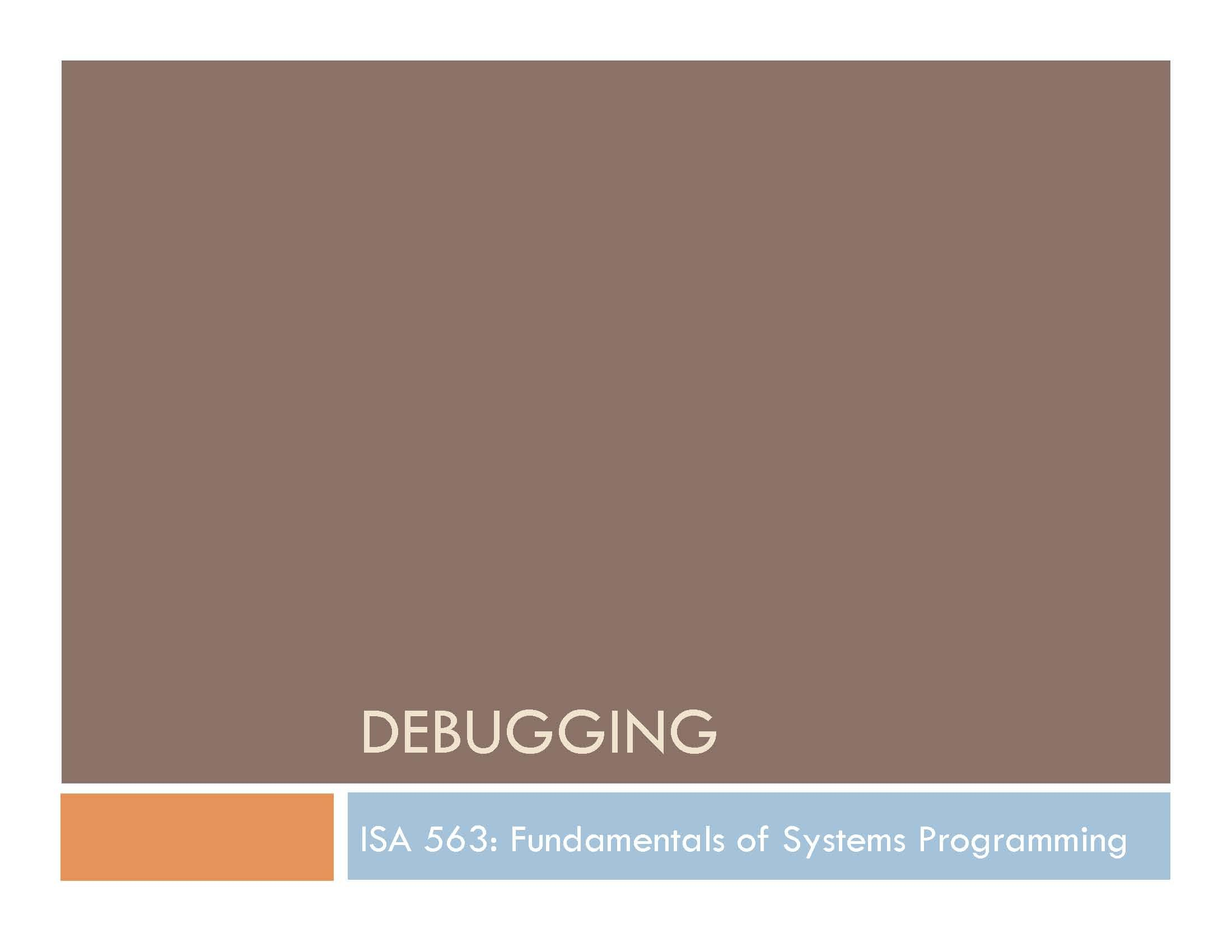 Fundamentals Syst Programming