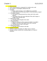 General Chemistry II: Chapters 1 through 12 Notes 