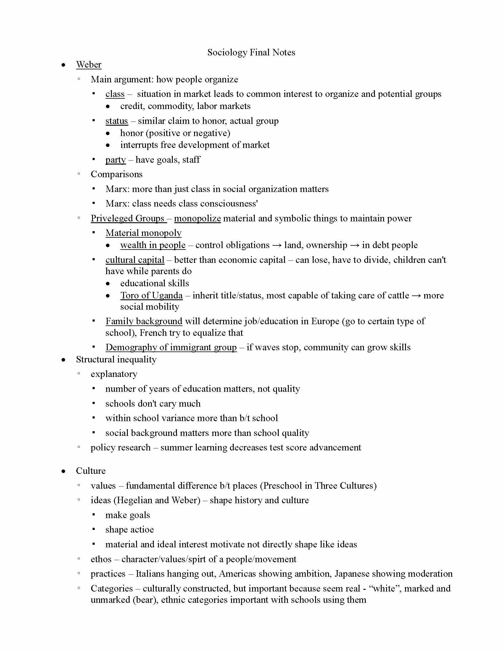 Introduction to Sociology