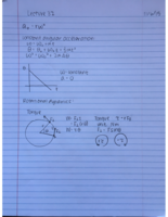 Week 11 Notes- Physics 2010