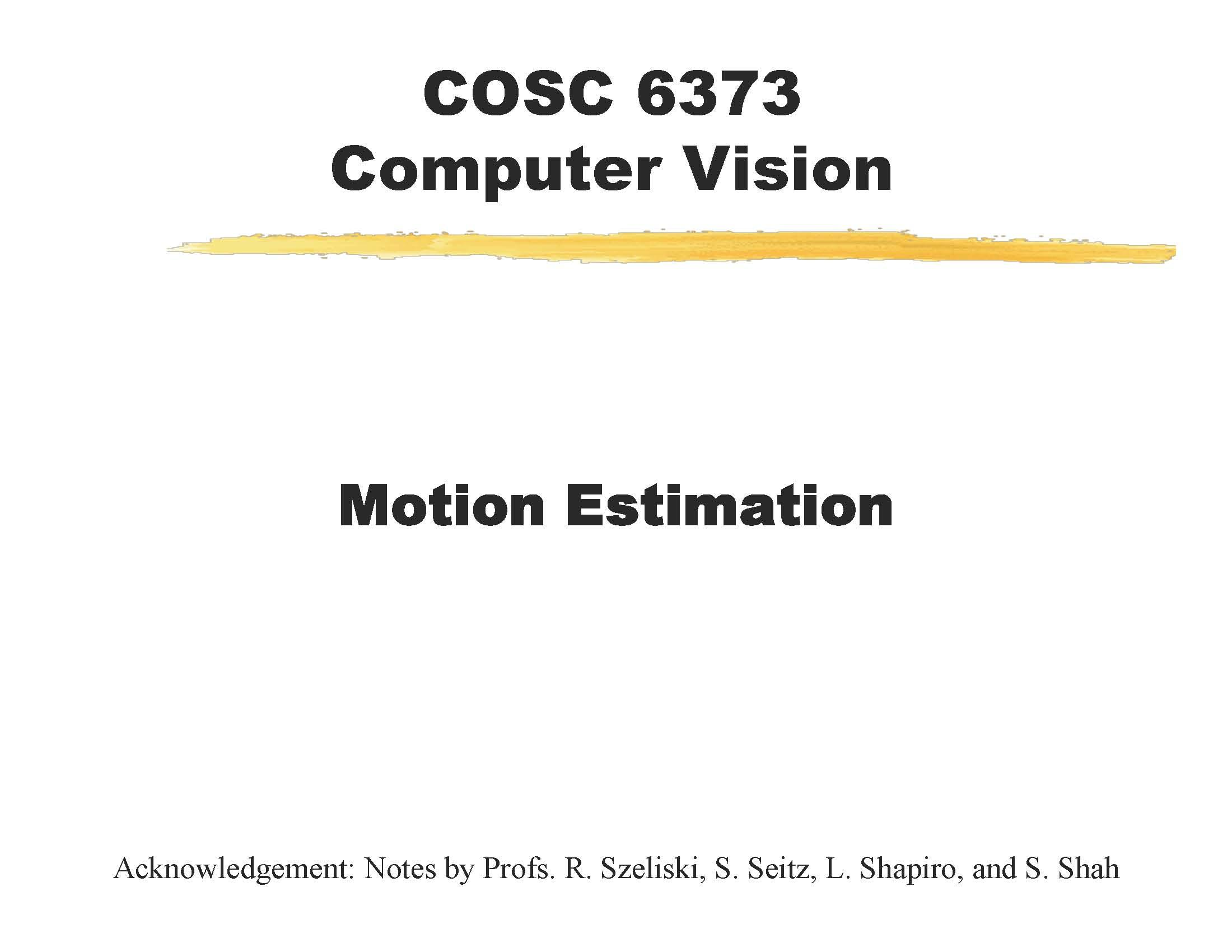 Computer Vision