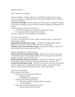 Strategic Management Semester of Notes