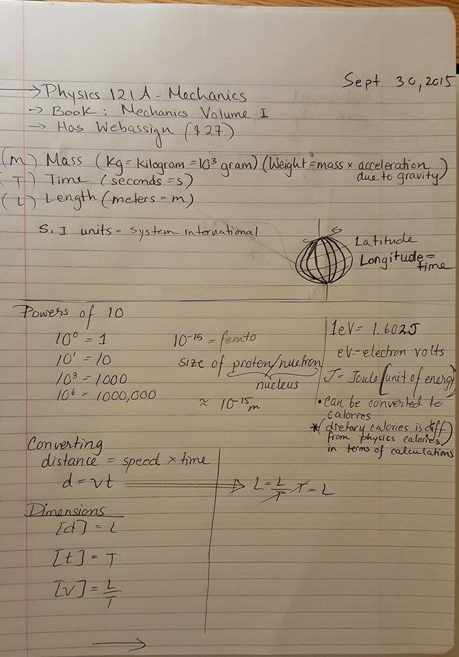 First Week of Notes 