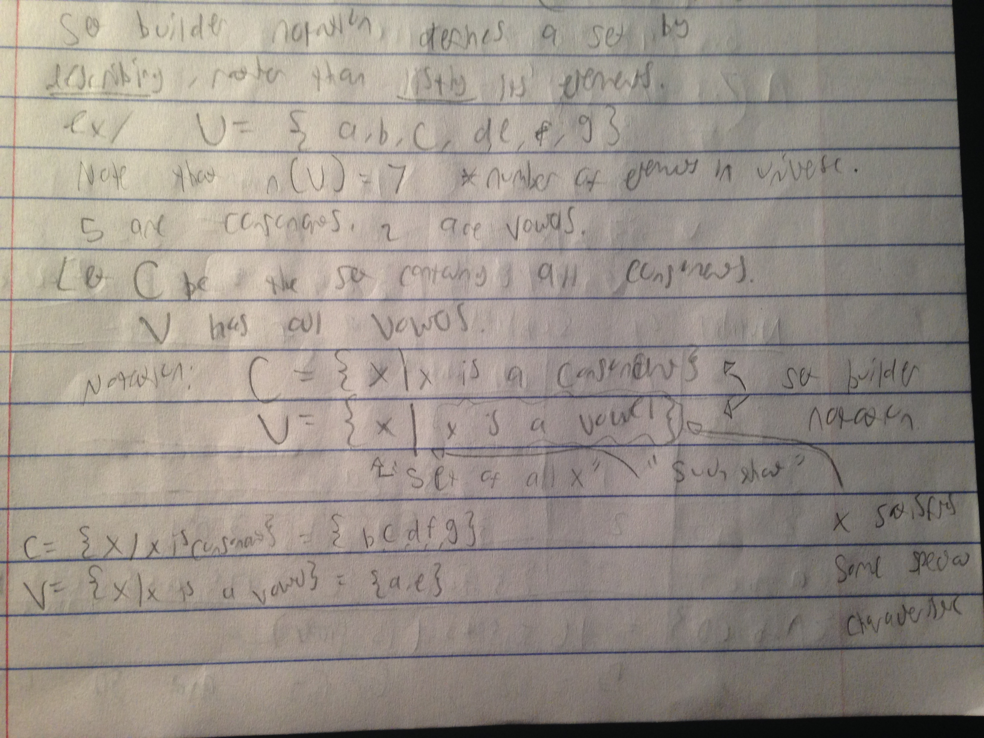 Sets and Subsets and More