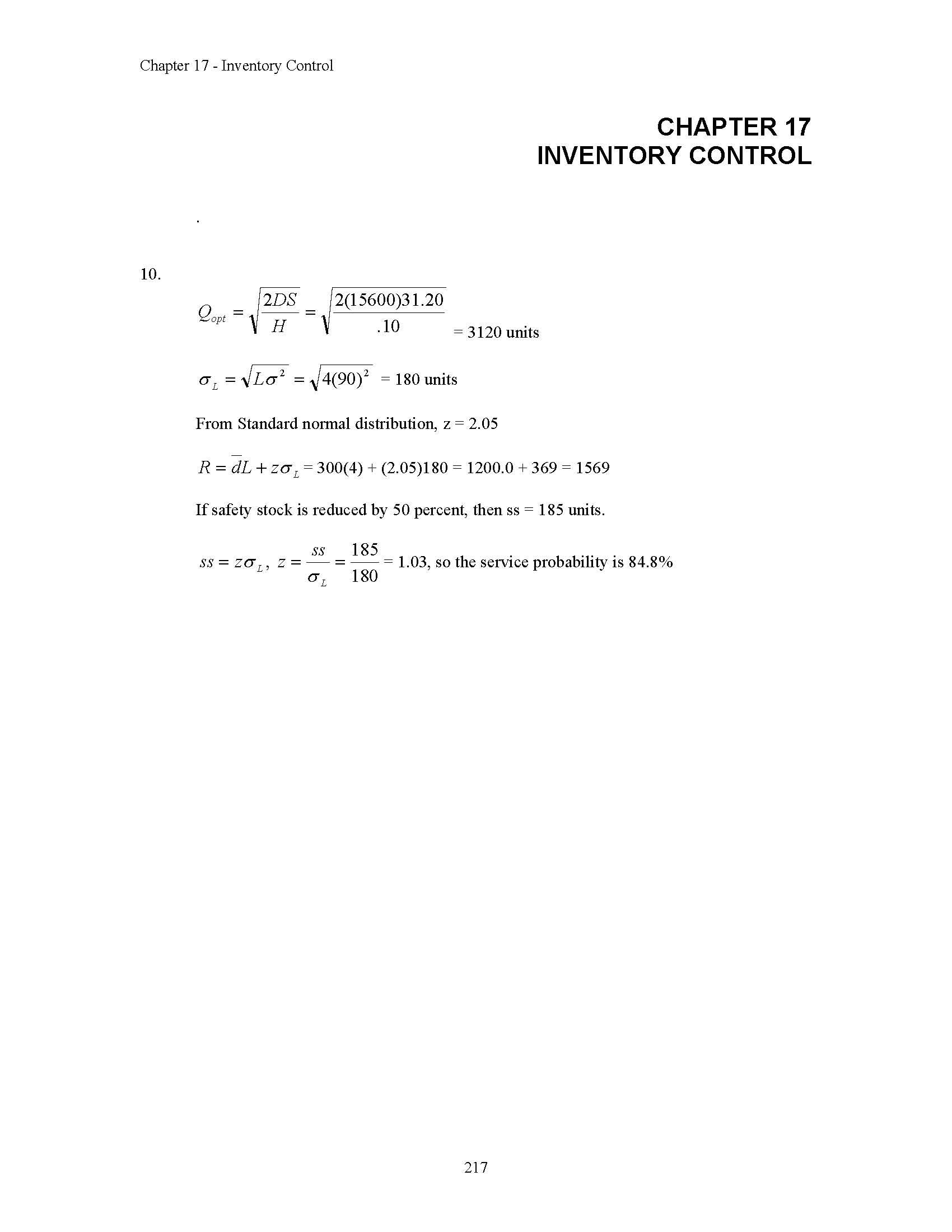 OperationsManagement