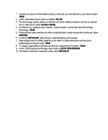 information Technology Quiz 