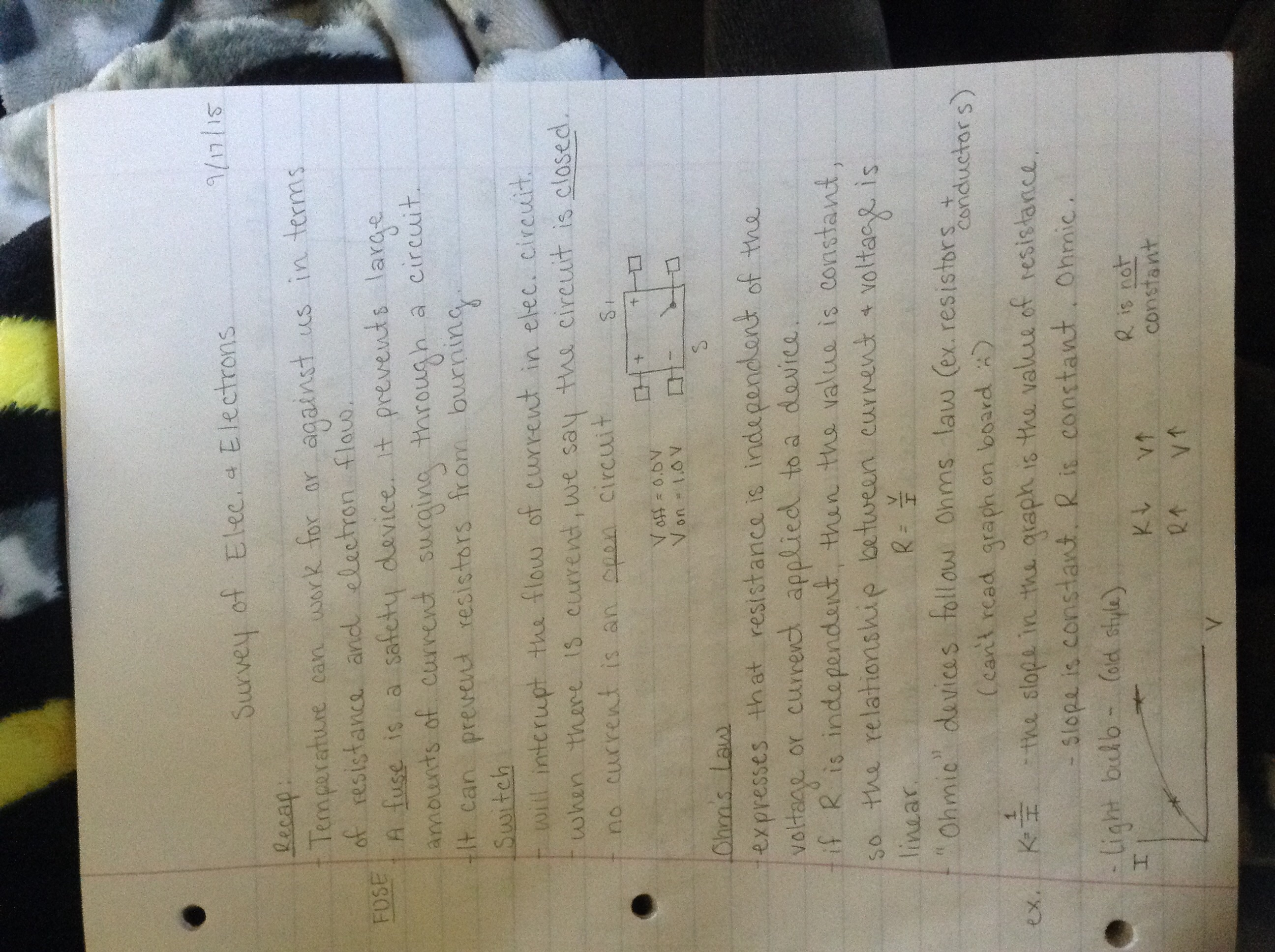 Week 4 Notes 9-22-15