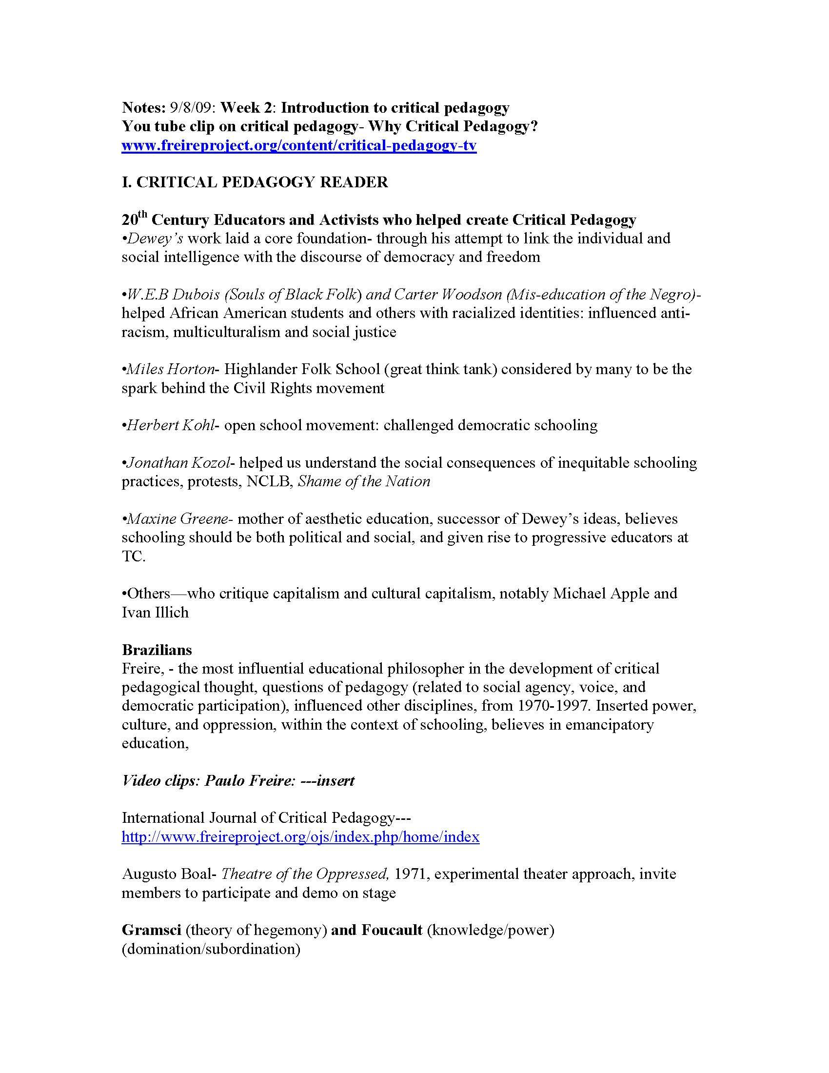 IntrCritPedagogy