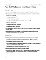 Take Back the Economy Intro and Chapter One