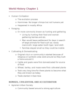 World History Chapter 1