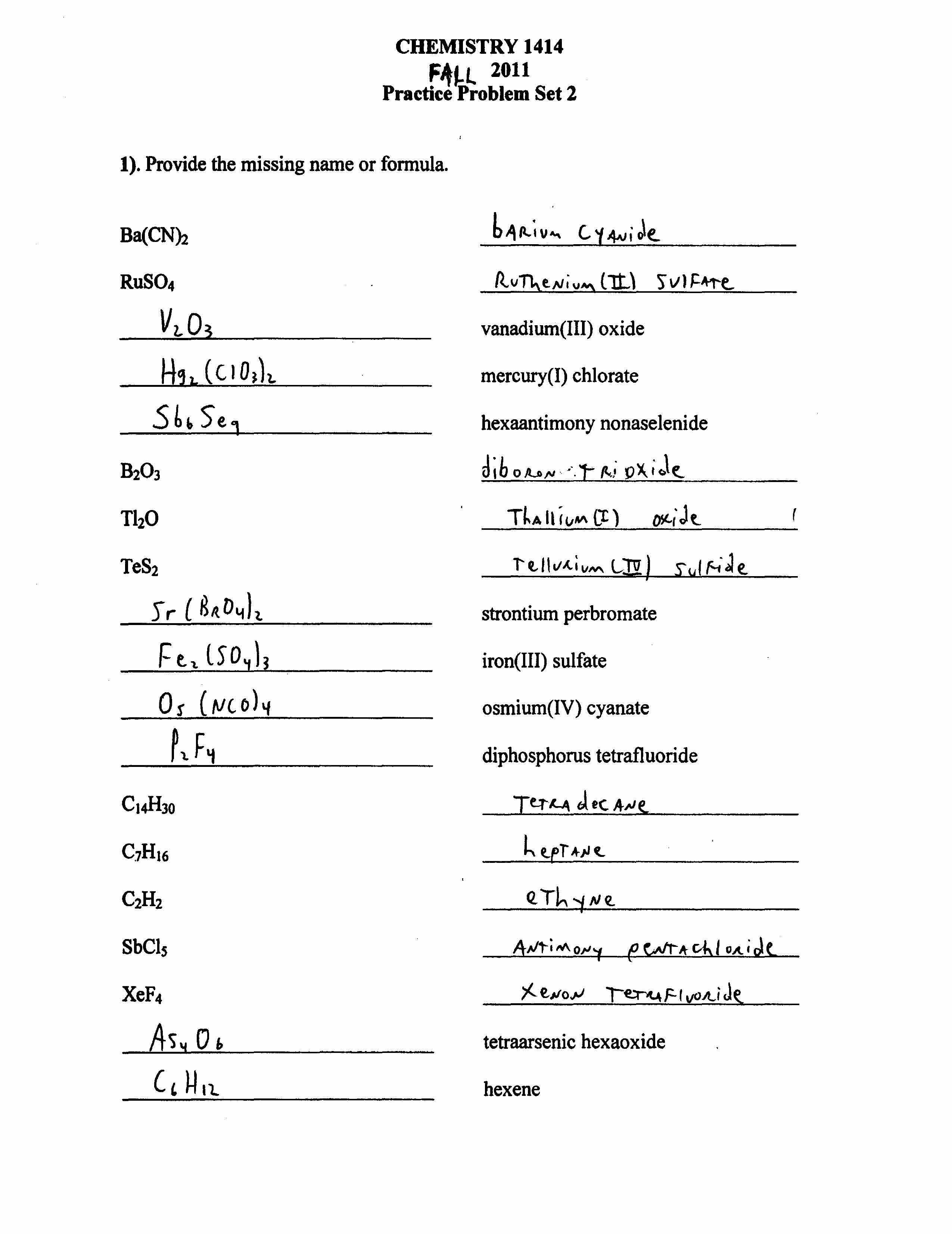 GEN CHEM FOR ENGINEERS