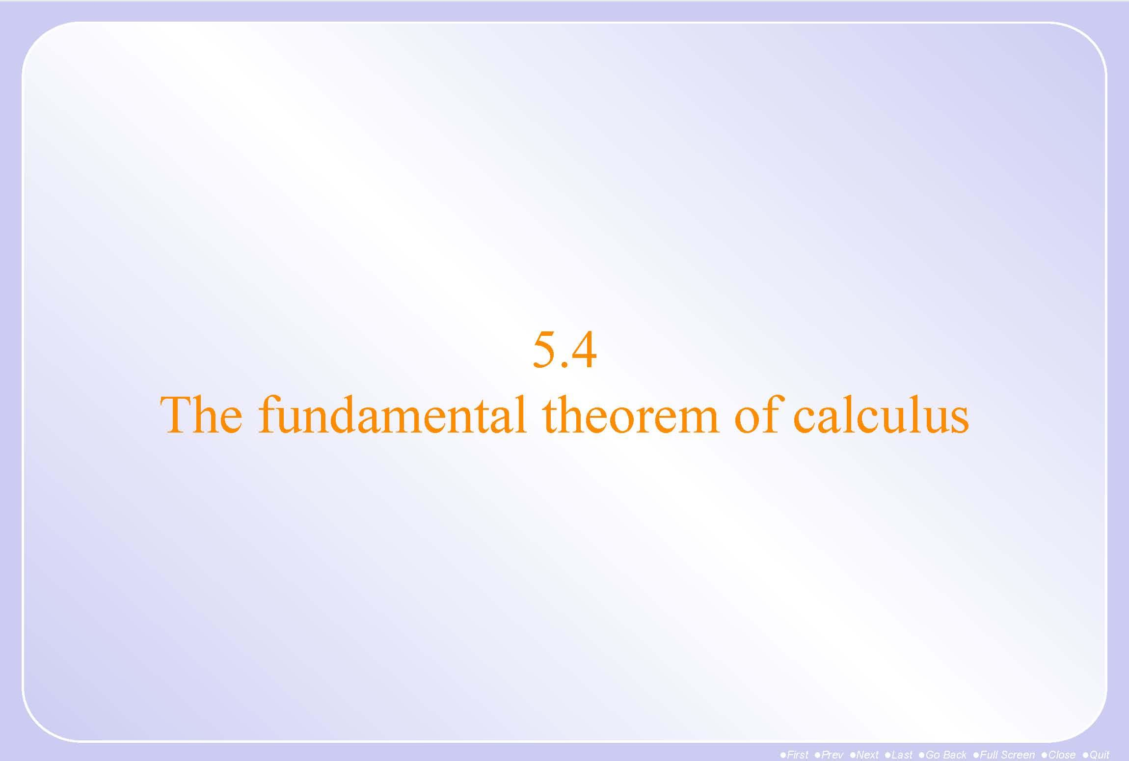 Calculus