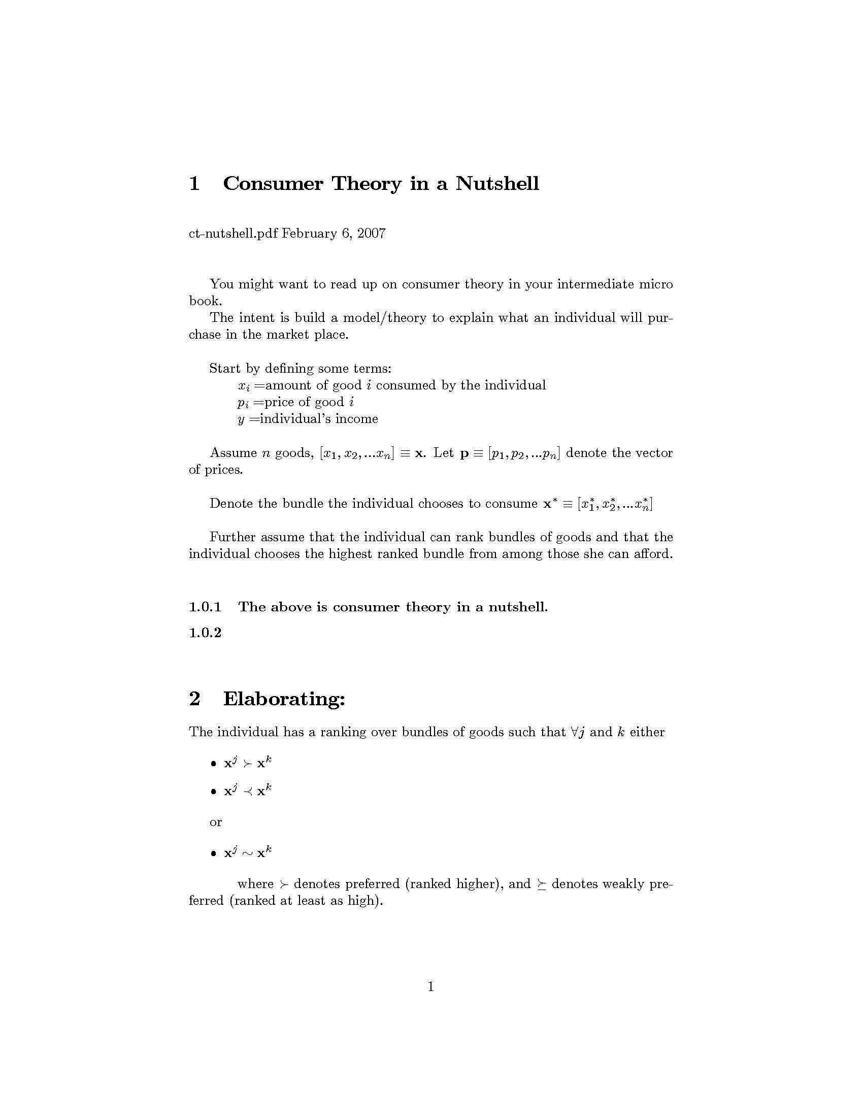 Introduction to Mathematical Economics