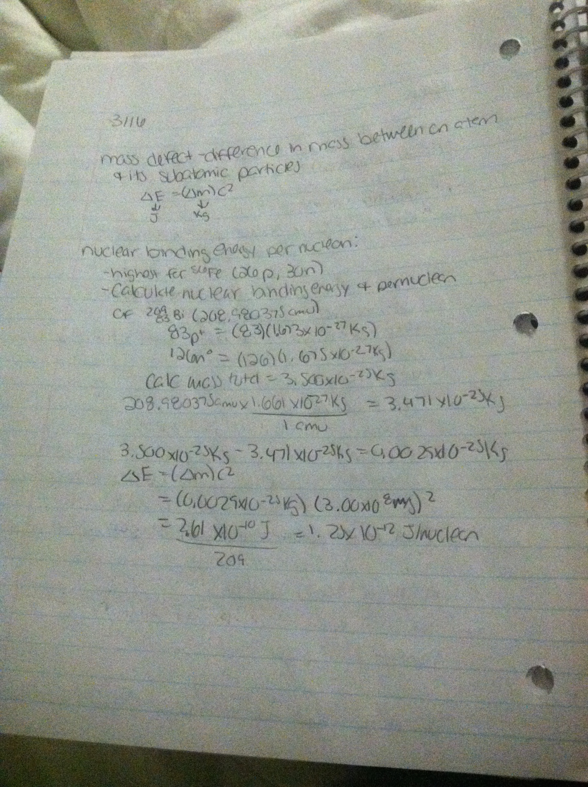 March 16-20 Notes