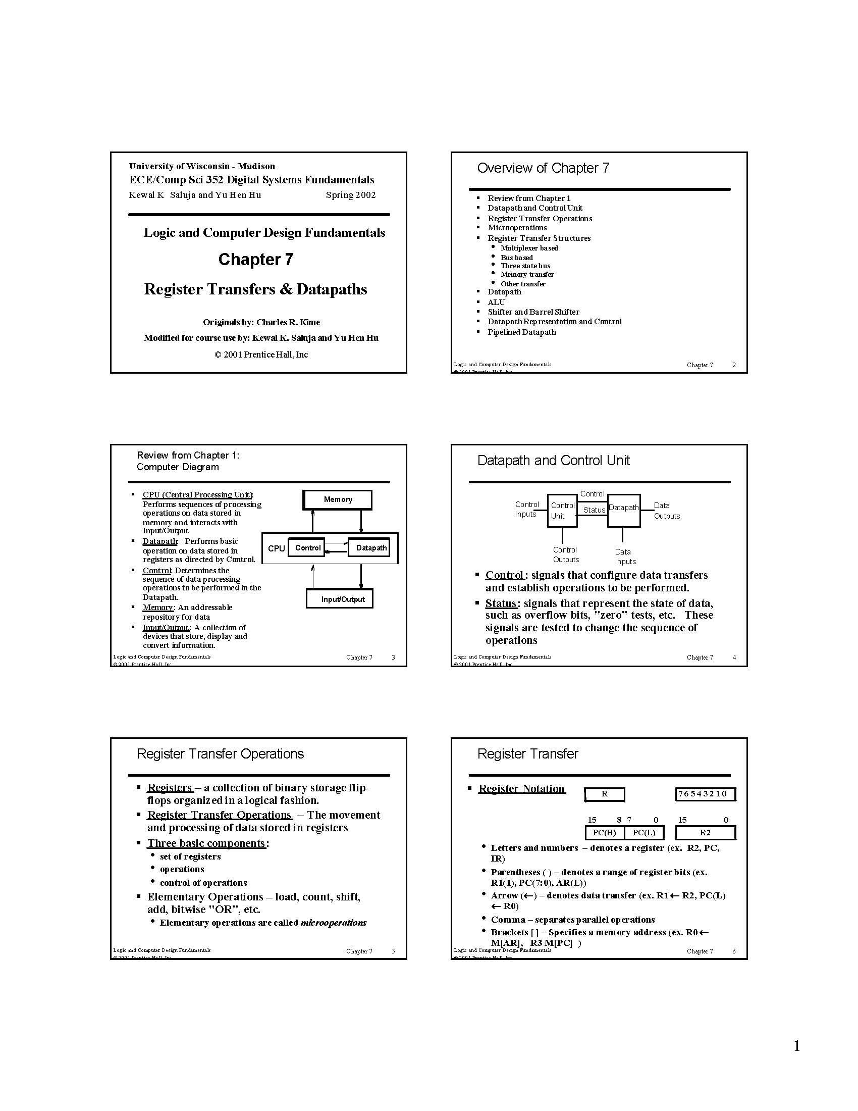Digital System Fundamentals