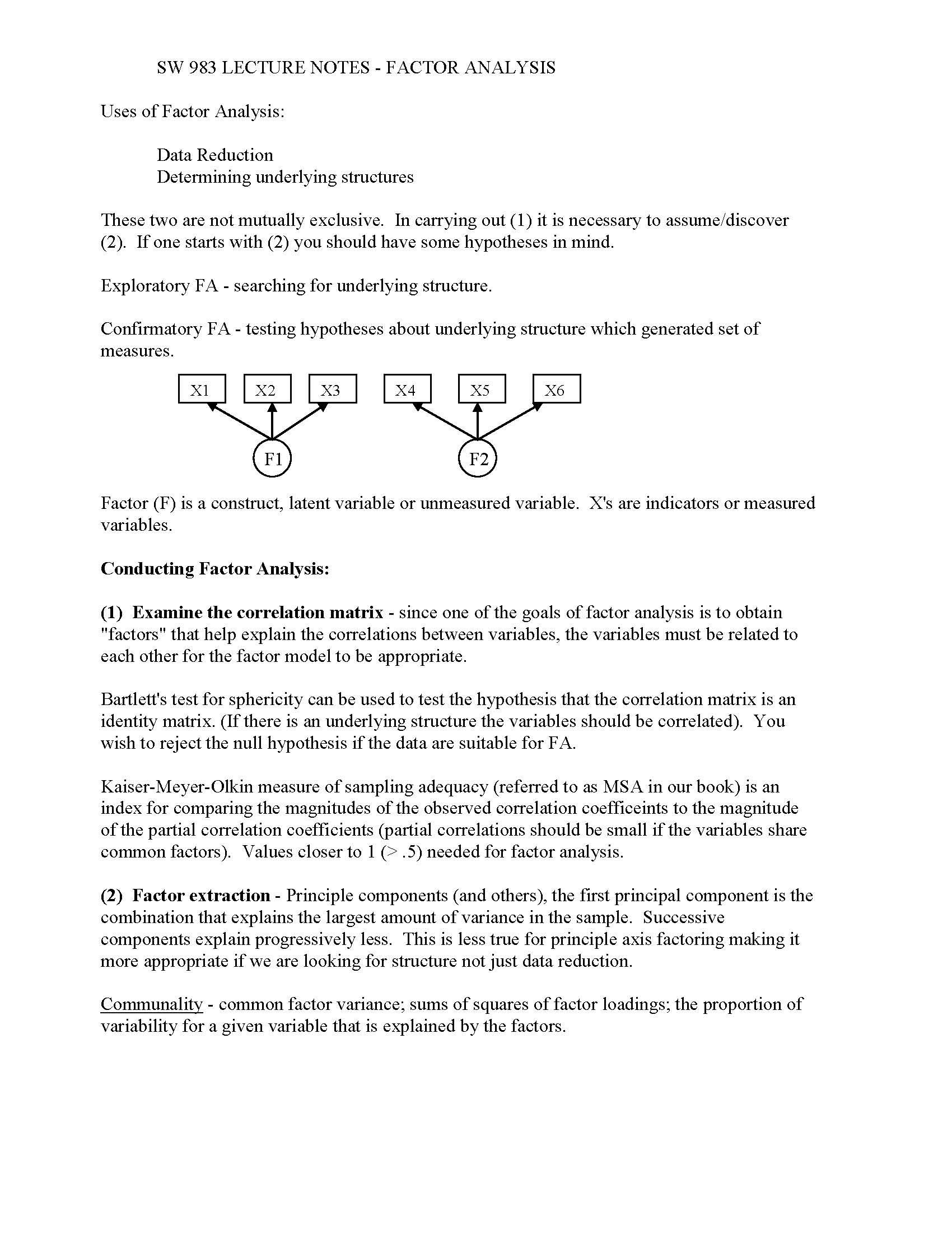 Advanced Research Methods II