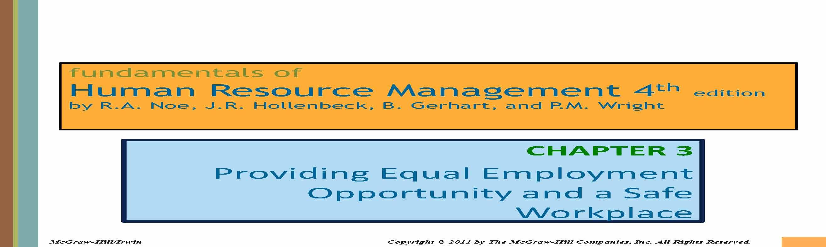 Human Resource Management