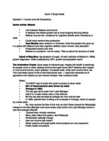 American Economic History Exam II Study Guide