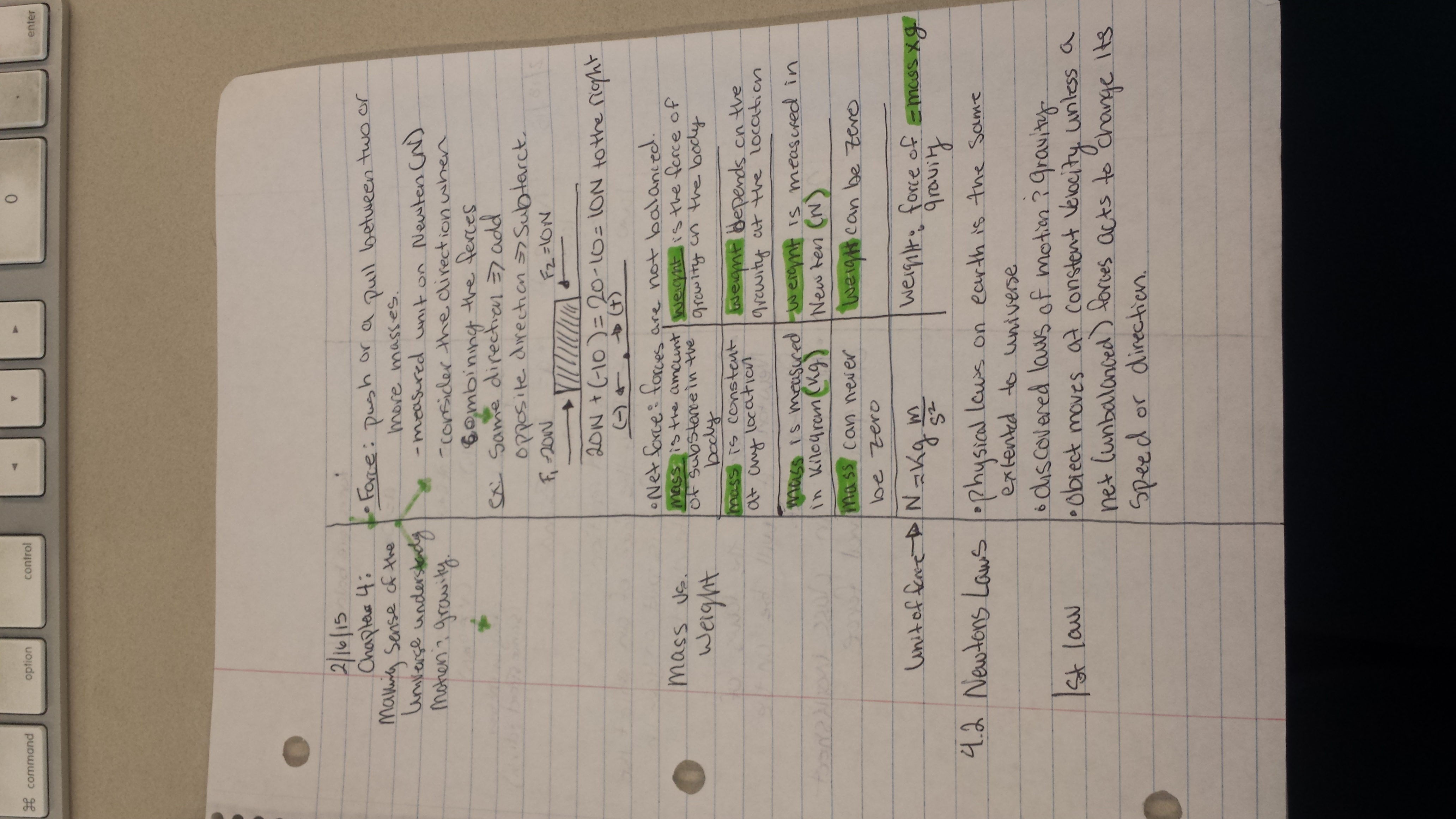 Weekly Intro to Astronomy Notes 