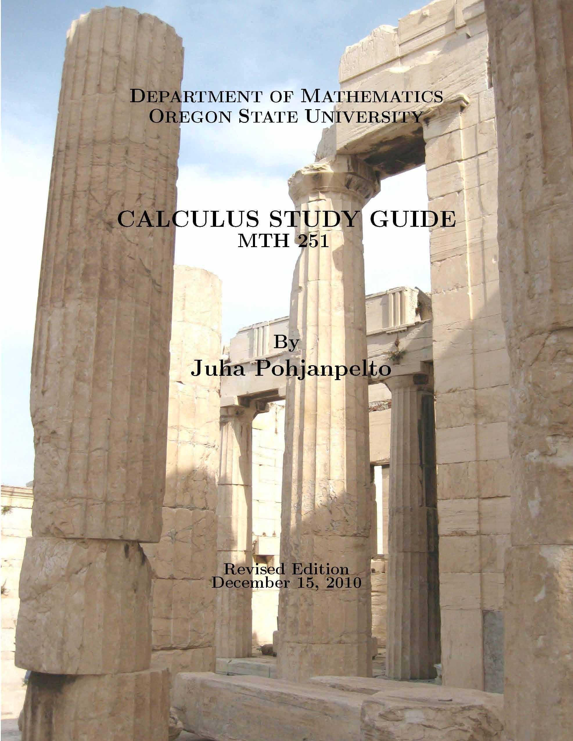 DIFFERENTIAL CALCULUS