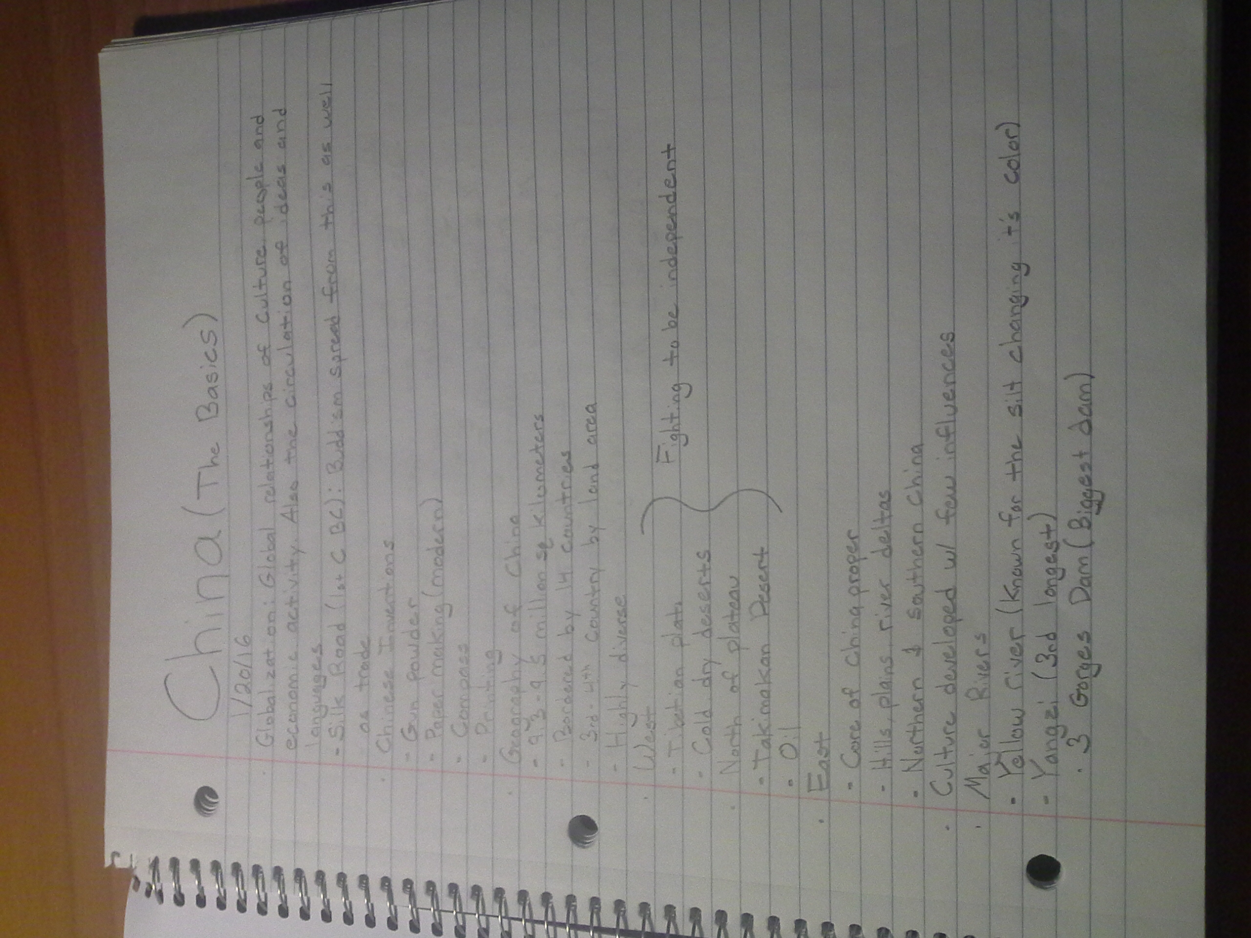 GLS 2000, Week 1 Notes