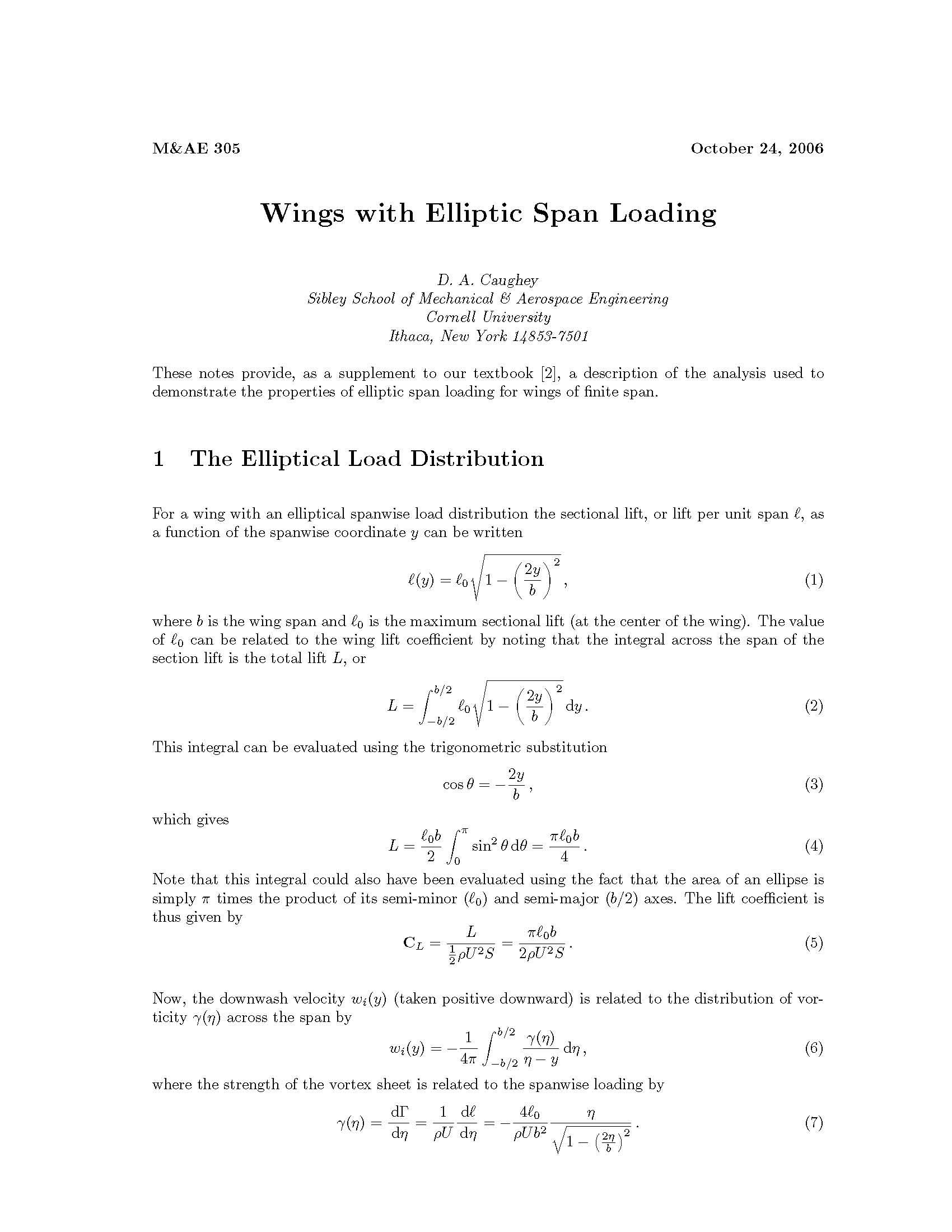 Introduction to Aeronautics