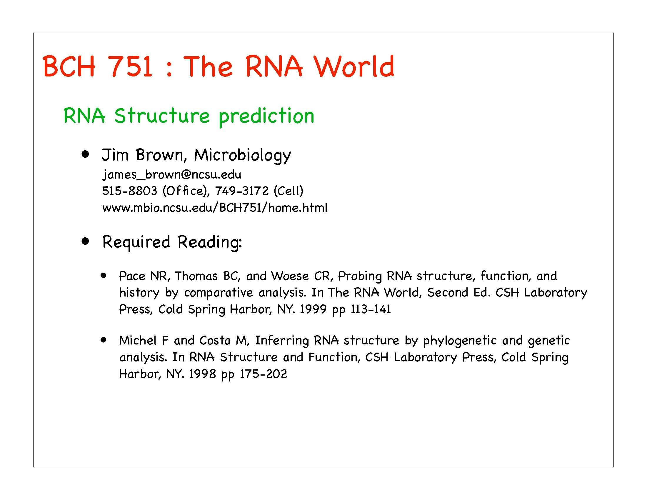 Biophysical Chemistry