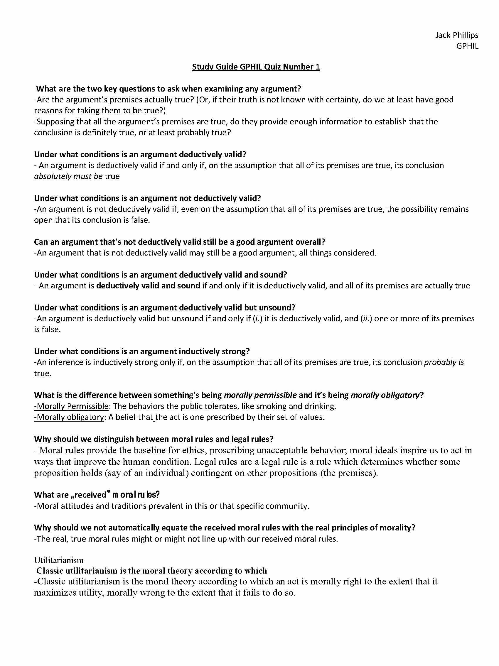 ETHICAL REASONING [C1CT]