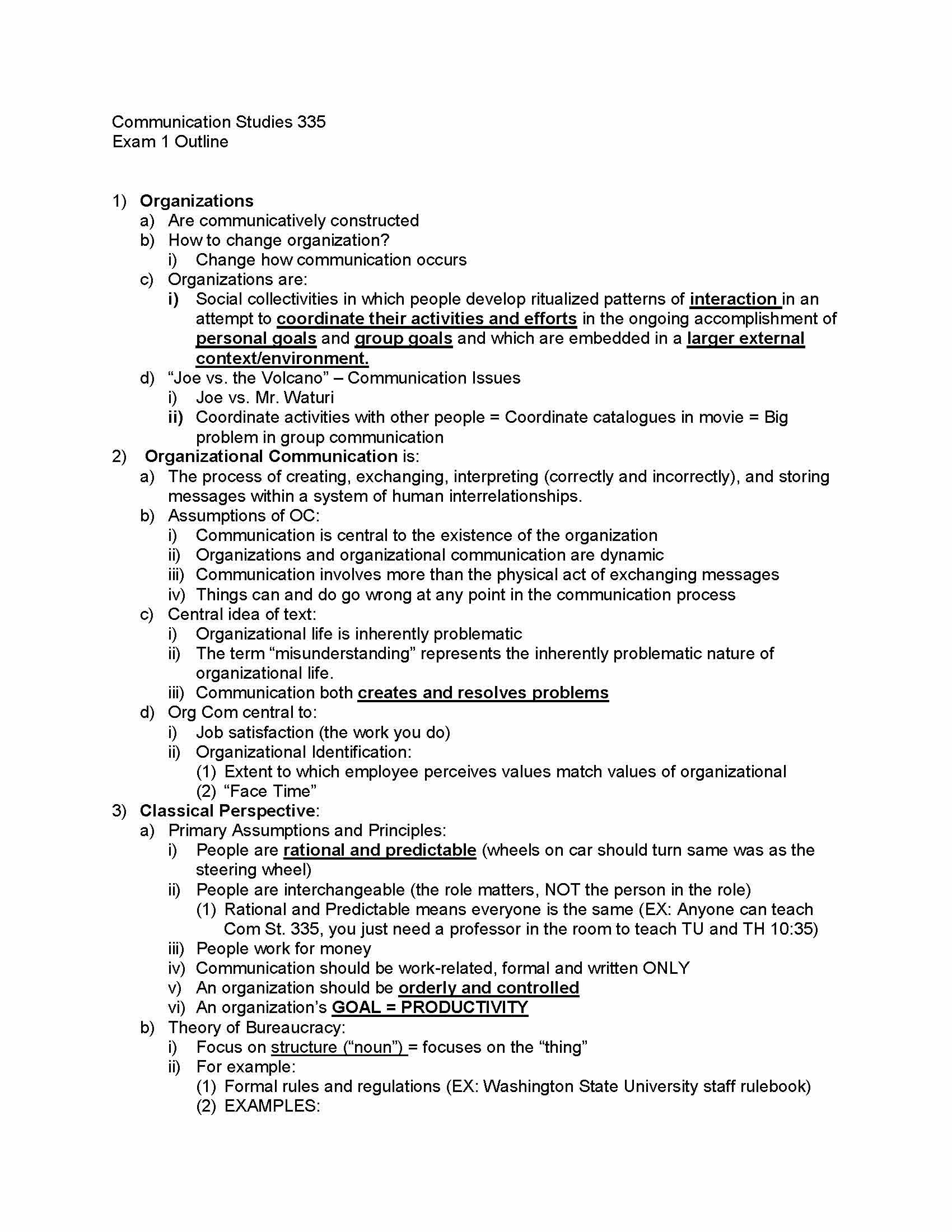 Organizational Communication