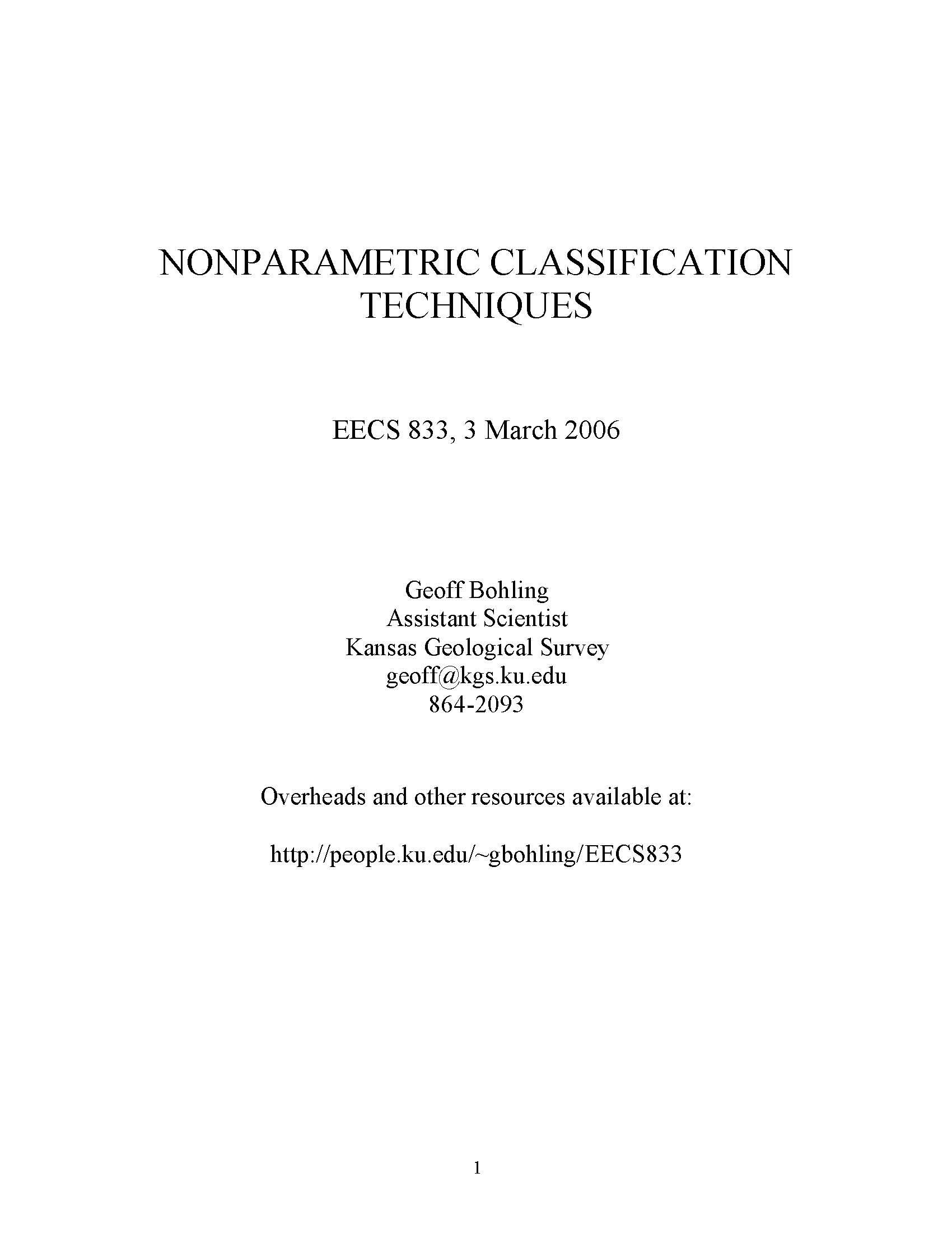 Neural Networks &Fuzzy Systems