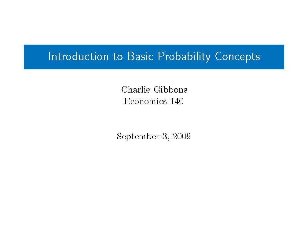 Economic Statistics and Econonmetrics